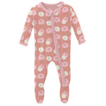 Blush Peep Peeps Footie - Denny's
