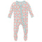 Baby Rose Porthole Footie - Denny's
