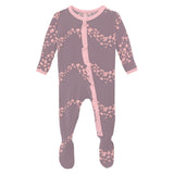 Elderberry Sakura Wind Footie - Denny's