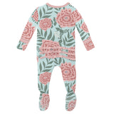 Fresh Air Florist Footie - Denny's