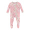 Lotus Orchid Print Footie - Denny's
