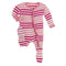 Forest Fruit Stripe Footie - Denny's