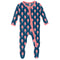 Cotton Candy Navy Footie - Denny's