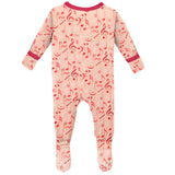Peach Blossom Music Class Footie - Denny's