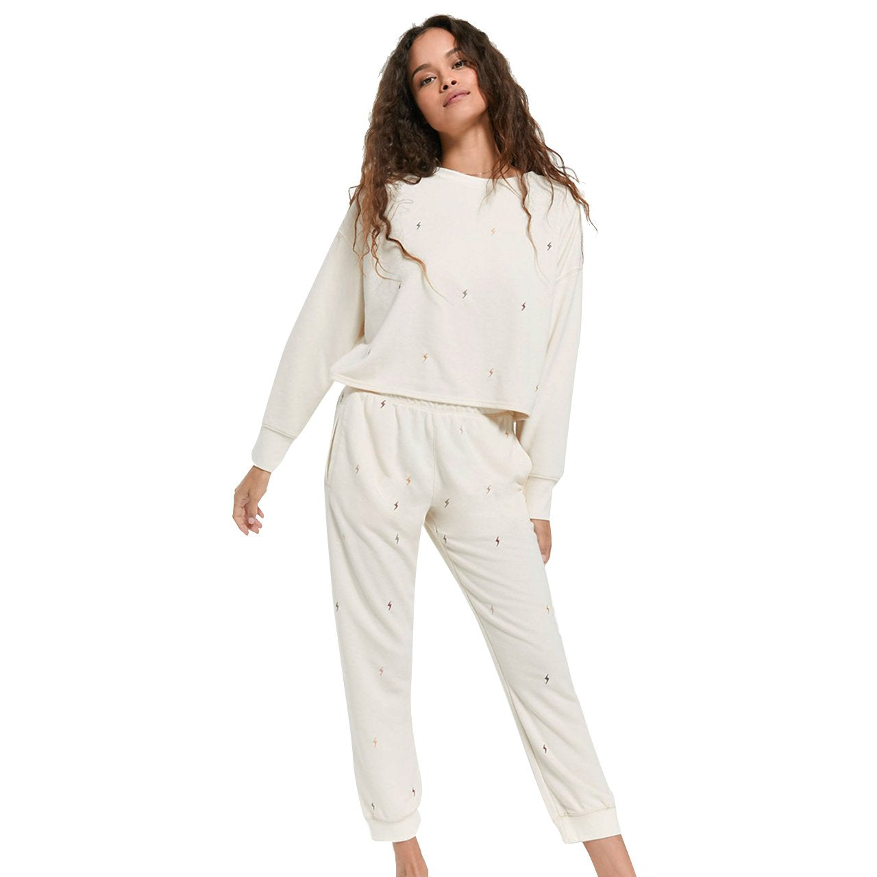 Amelia Mini Lightning Bolt Sweatshirt - Denny's