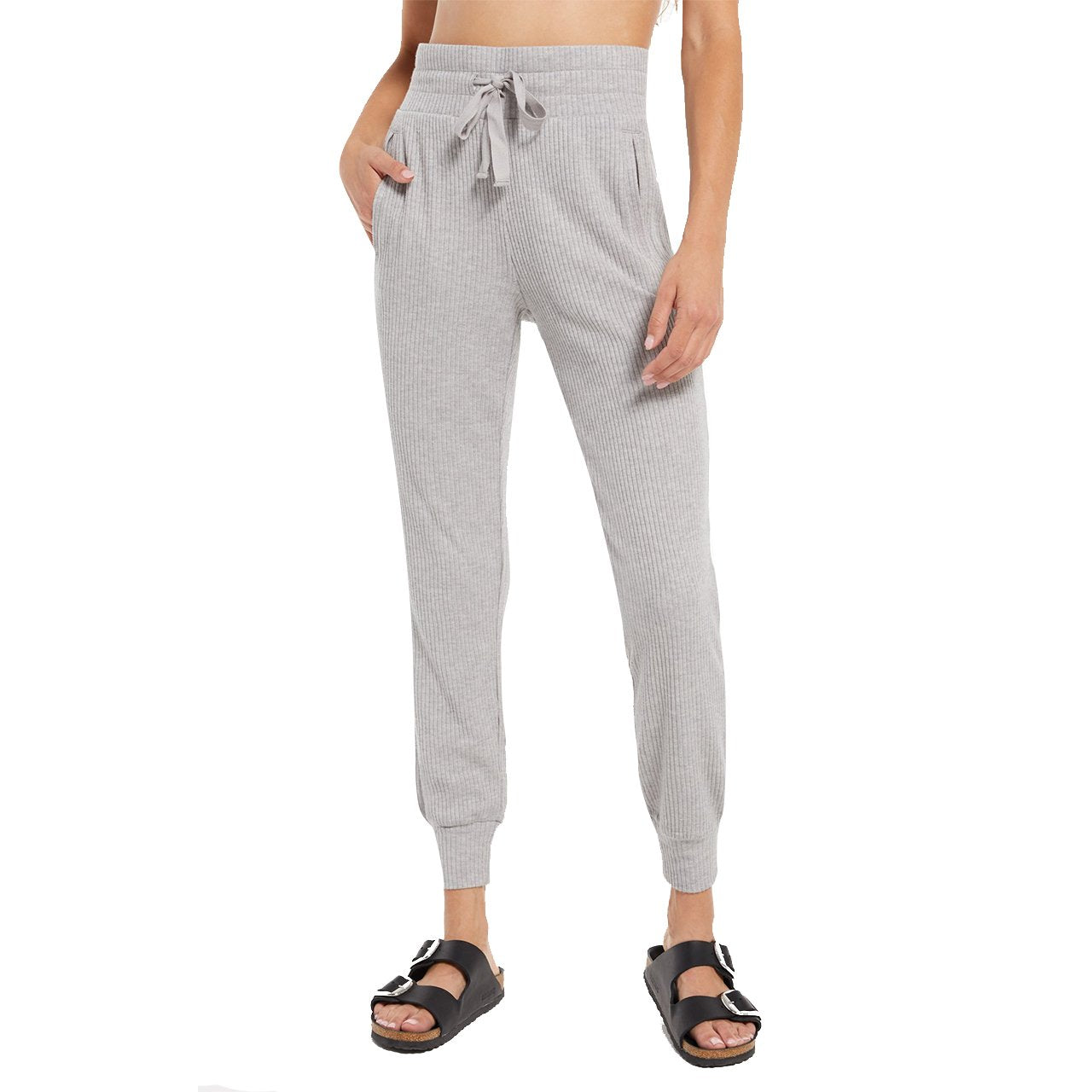 Lyric Ribbed Jogger - Denny's