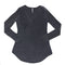 Long Sleeve Pocket V-Neck Tee - Denny's