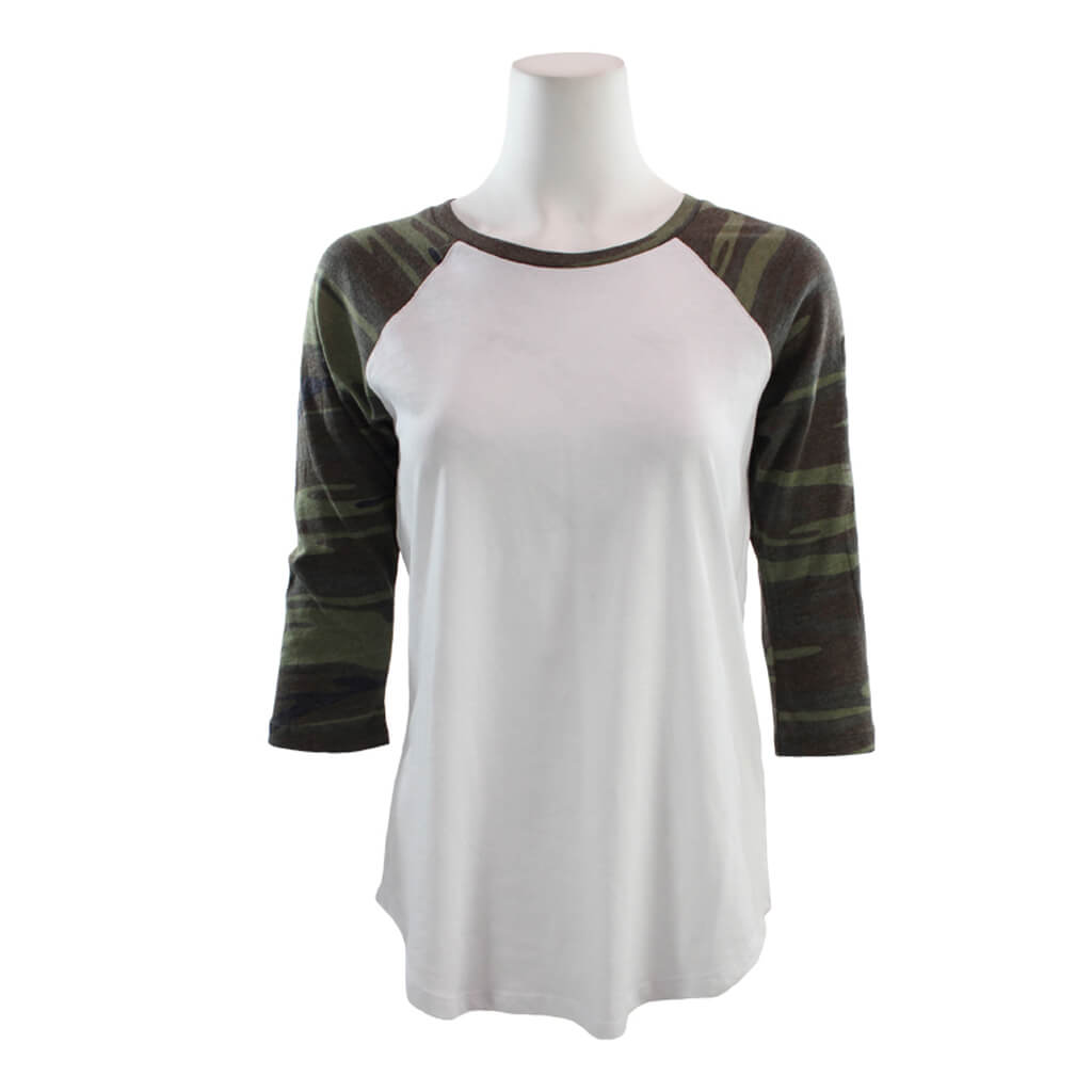 Camo Baseball Tee - Denny's