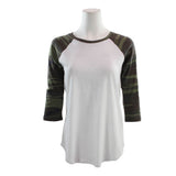 Camo Baseball Tee - Denny's
