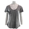 Washed Short Sleeve Pocket V-Neck - Denny's