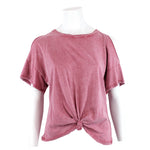 Knotted Front Tee - Denny's