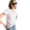 Short Sleeve Vneck with Stars - Denny's