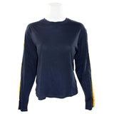 Long Sleeve Court Side Stripe Crew - Denny's