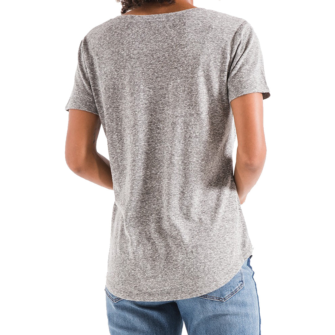 Triblend Short Sleeve Pocket V-Neck - Denny's