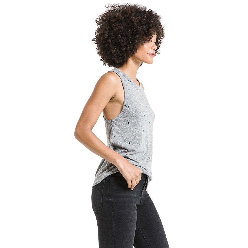 Lightning Bolt Racerback Tank - Denny's
