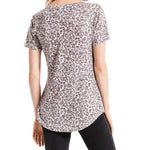 Leopard V-Neck Tee - Denny's