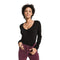 Long Sleeve Perfect Vneck - Denny's