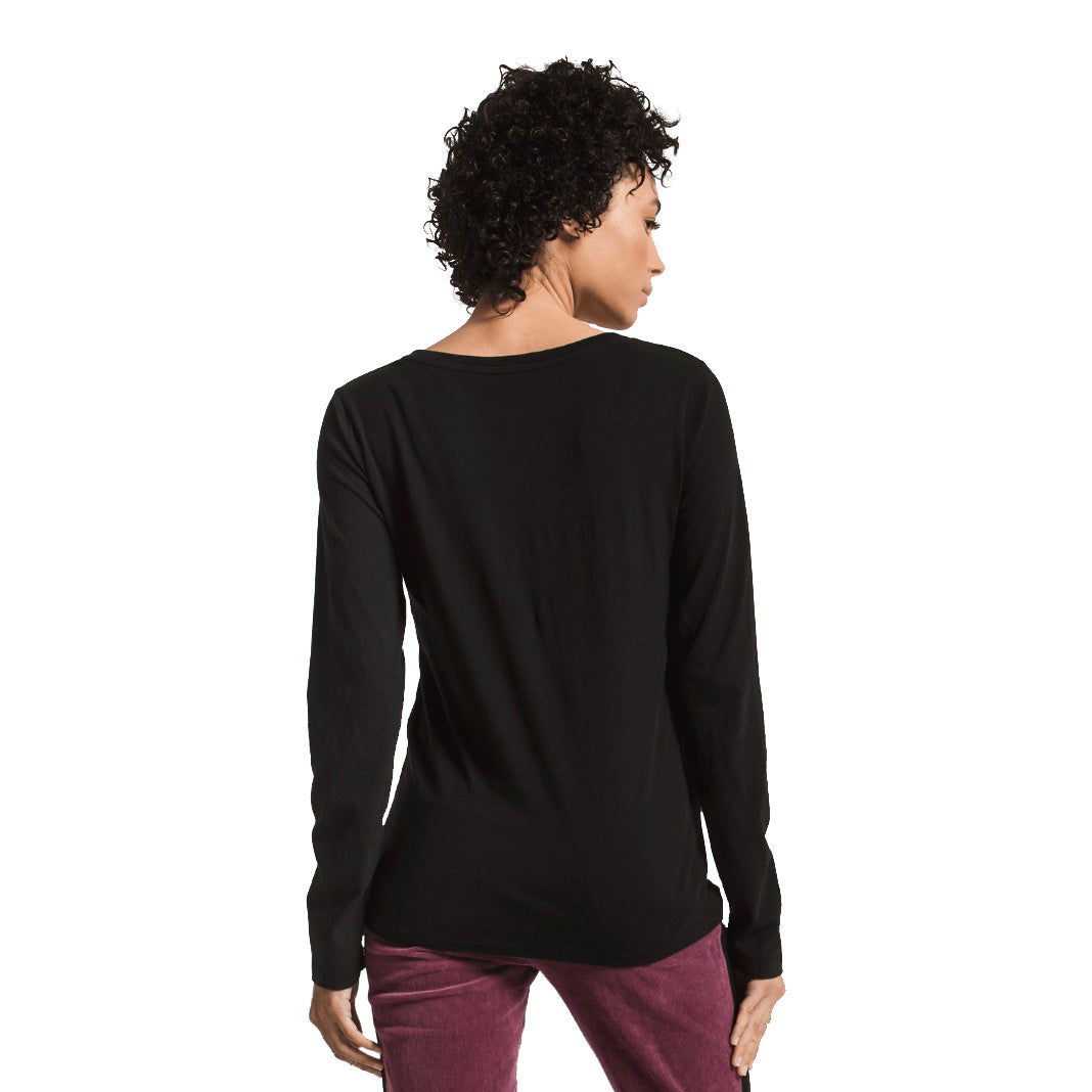Long Sleeve Perfect Vneck - Denny's