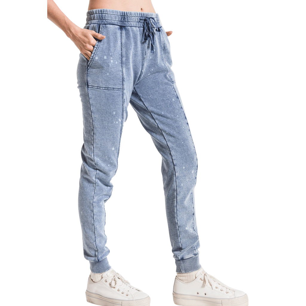 Knit Denim Bleached Jogger - Denny's