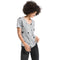 Short Sleeve Triblend Scattered Star Vneck Tee - Denny's