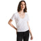 Classic Skimmer Crop Pocket V-neck Tee - Denny's