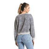 Long Sleeve Mini Leopard Tee - Denny's