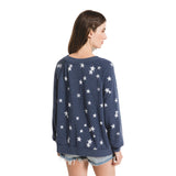 Distressed Star Sweatshirt - Denny's