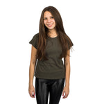 Short Sleeve Modern Slub Crew - Denny's