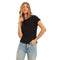 Short Sleeve Modern Slub Crew - Denny's