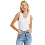 Sirena Ribbed Solid Tank - Denny's