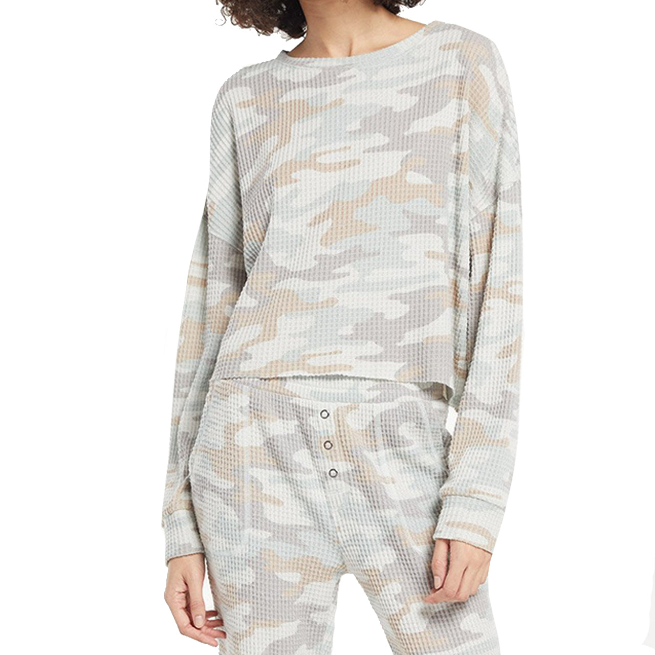 Celine Camo Long Sleeve Shirt - Denny's