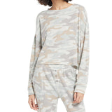Celine Camo Long Sleeve Shirt - Denny's
