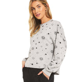 Jessie Star Long Sleeve Crew - Denny's