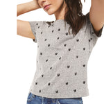 Modern Skull Short Sleeve Crew Tee - Denny's