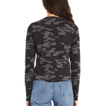 Camo Modern Long Sleeve Crew - Denny's
