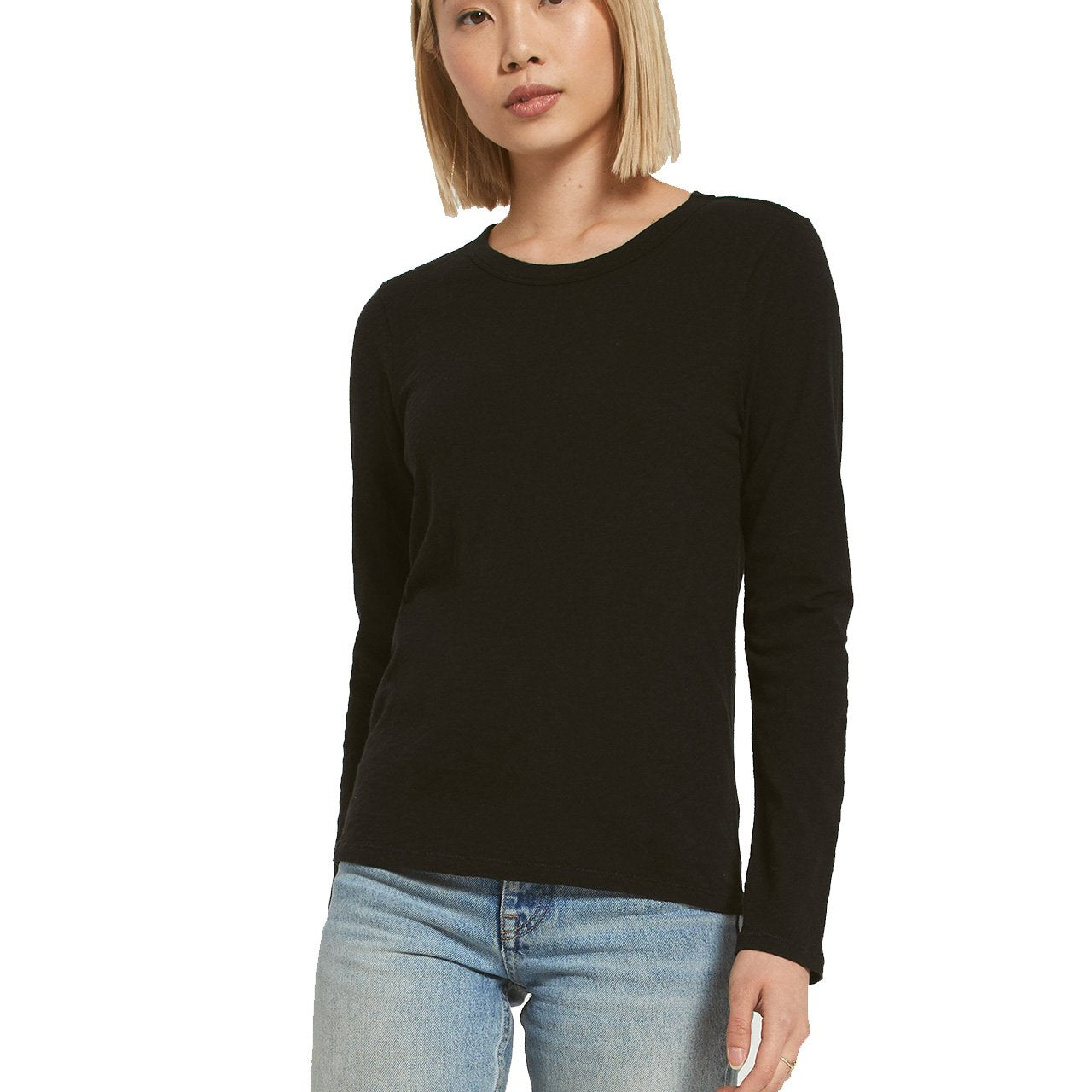 Long Sleeve Slub Everyday Crew - Denny's