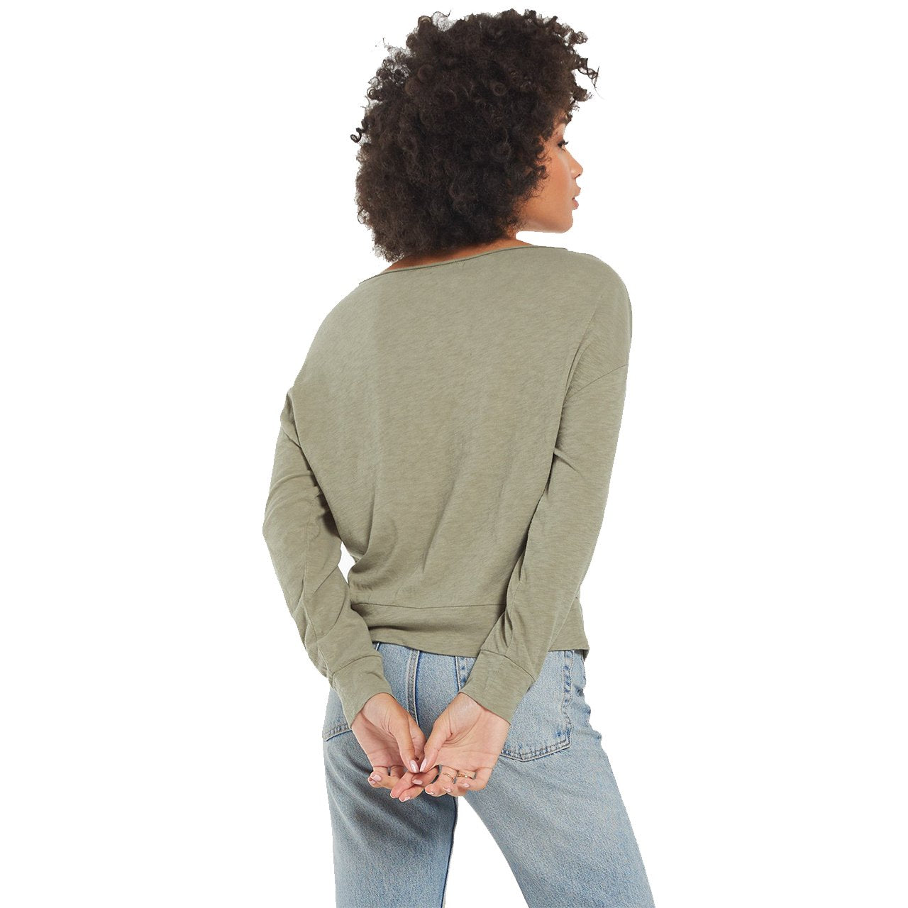 Naiser Slub Long Sleeve Crew - Denny's