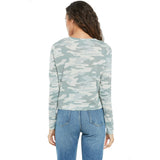 Skimmer Camo Long Sleeve Pocket Tee - Denny's