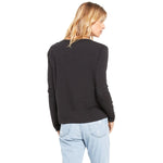Kira Long Sleeve Slub Vneck Tee - Denny's