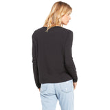 Kira Long Sleeve Slub Vneck Tee - Denny's