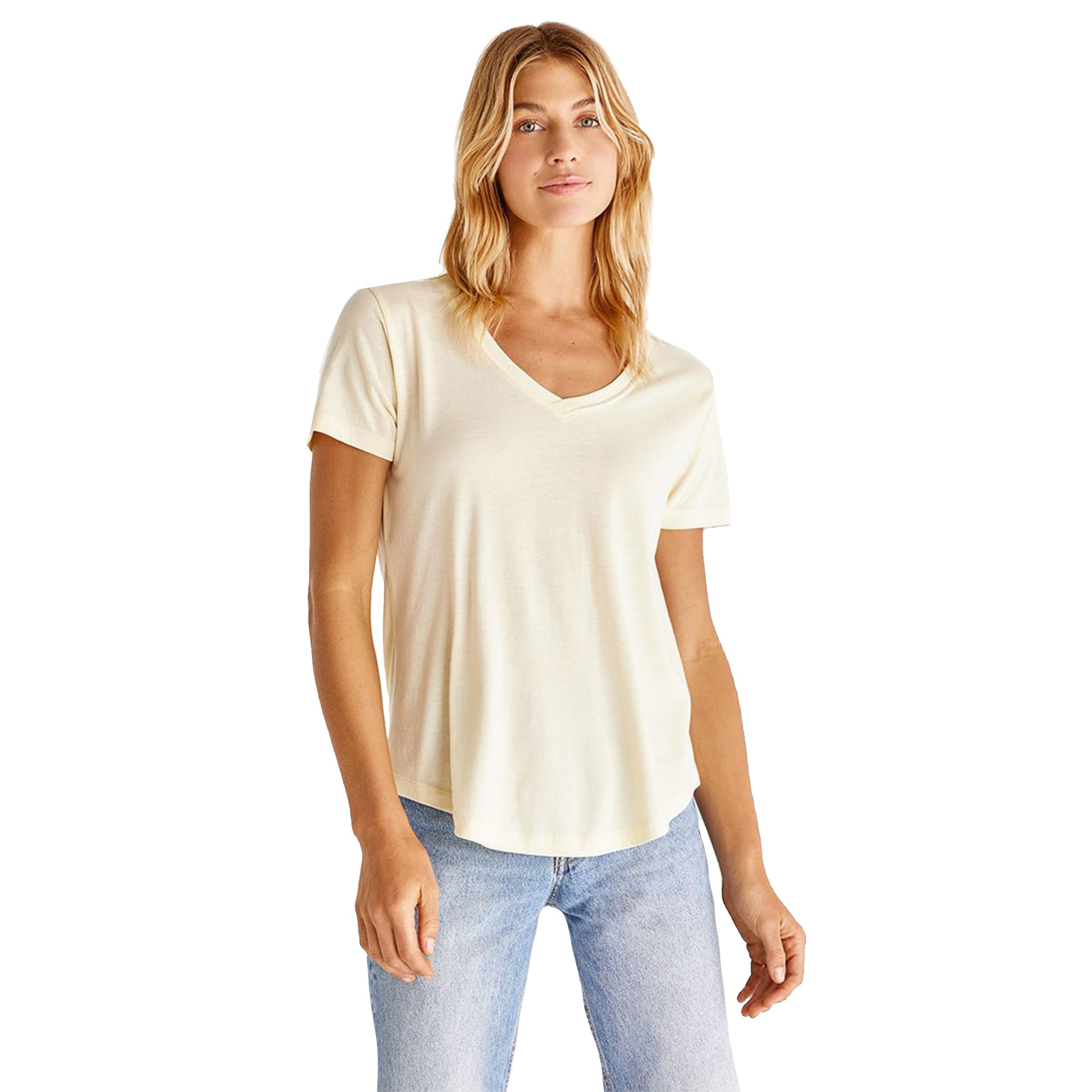 Kasey Modal Vneck Tee - Denny's