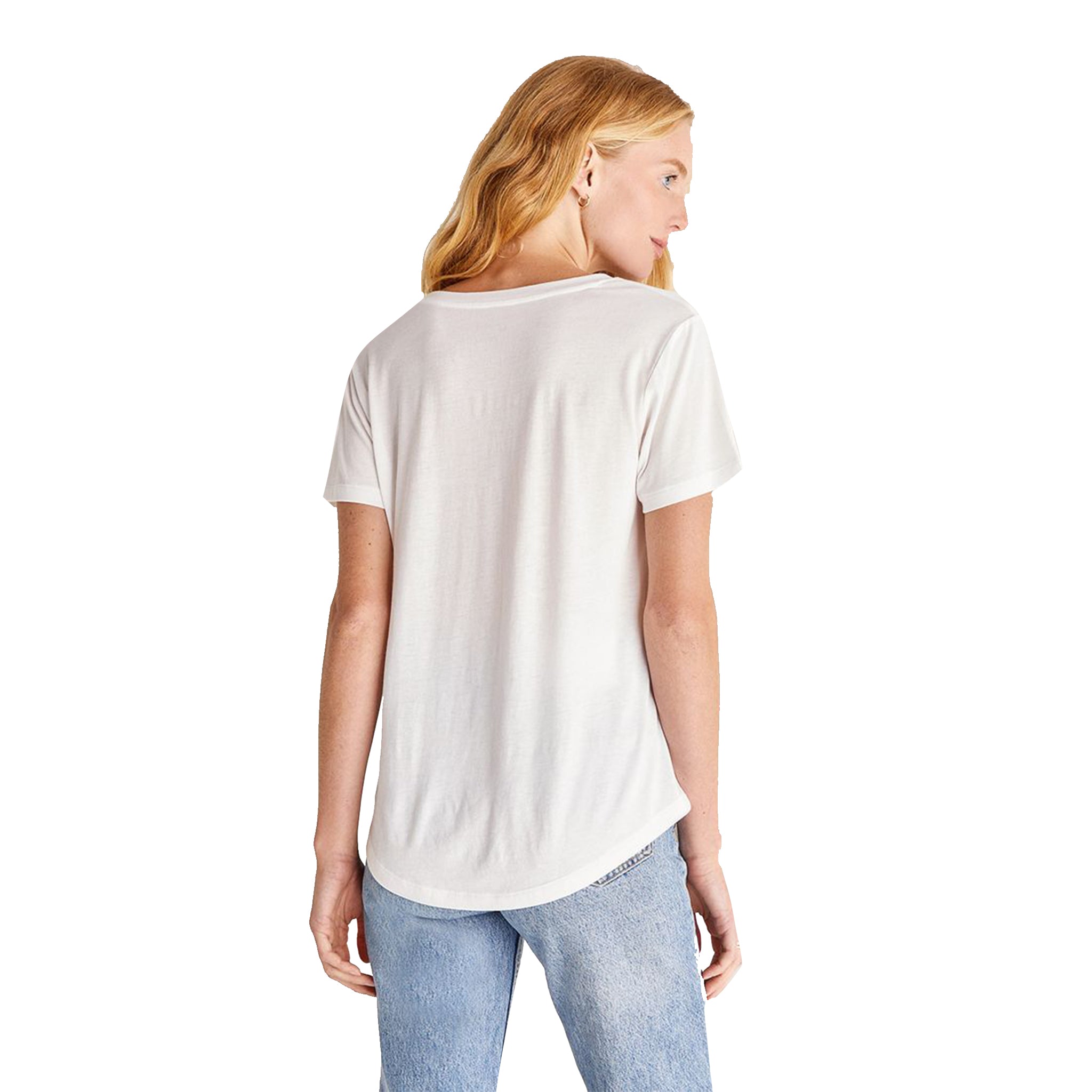 Kasey Modal Vneck Tee - Denny's