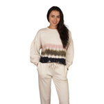 Tempest Stripe Tie Dye Crew Sweatshirt - Denny's