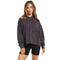 Jerri Terry Cut Neck Hoodie - Denny's