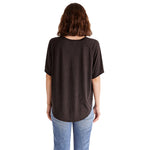 Carly Triblend Pocket Tee - Denny's