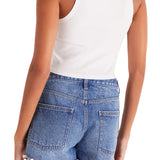 Hannah Cropped Rib Tank - Denny's