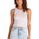 Hannah Cropped Rib Tank - Denny's