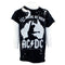 ACDC Tee With Splatter Distressed - Denny's