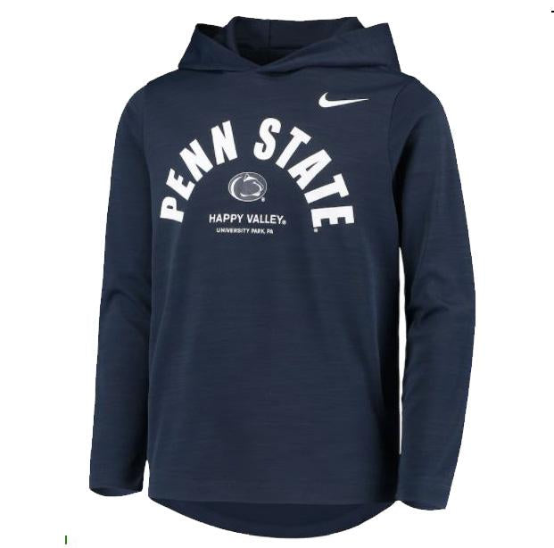 Penn State Long Sleeve Jersey Hoodie - Denny's
