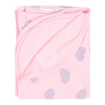 Lilac Hearts Blanket - Denny's